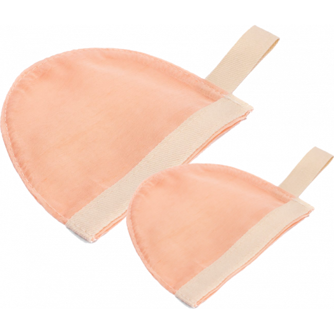 Pakiet jedwabnych rękawic do twarzy i ciała