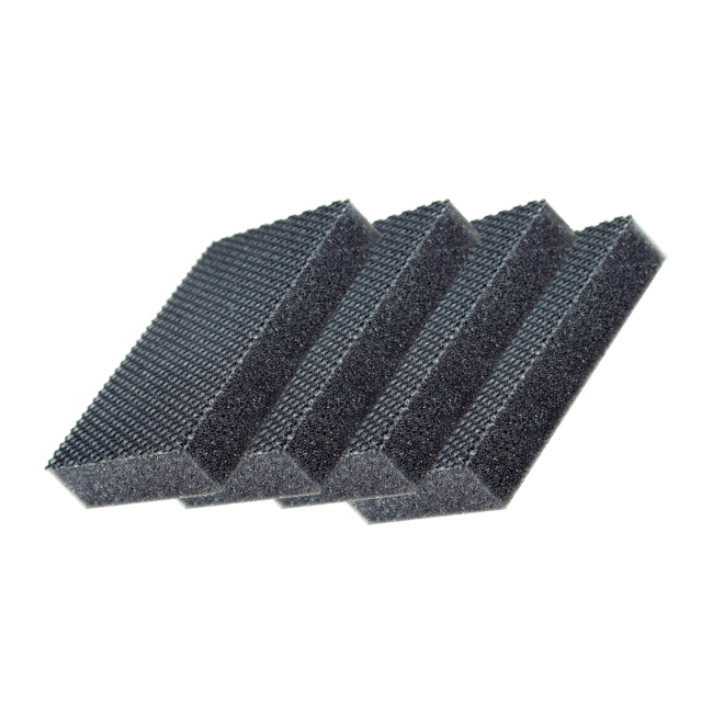 4-pak 'Klinerki' czarne gąbki