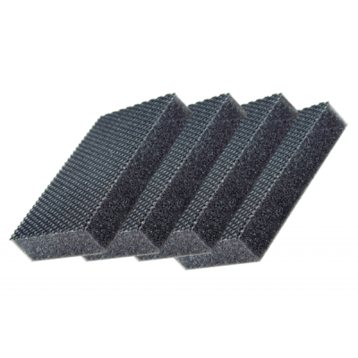 4-pak 'Klinerki' czarne gąbki